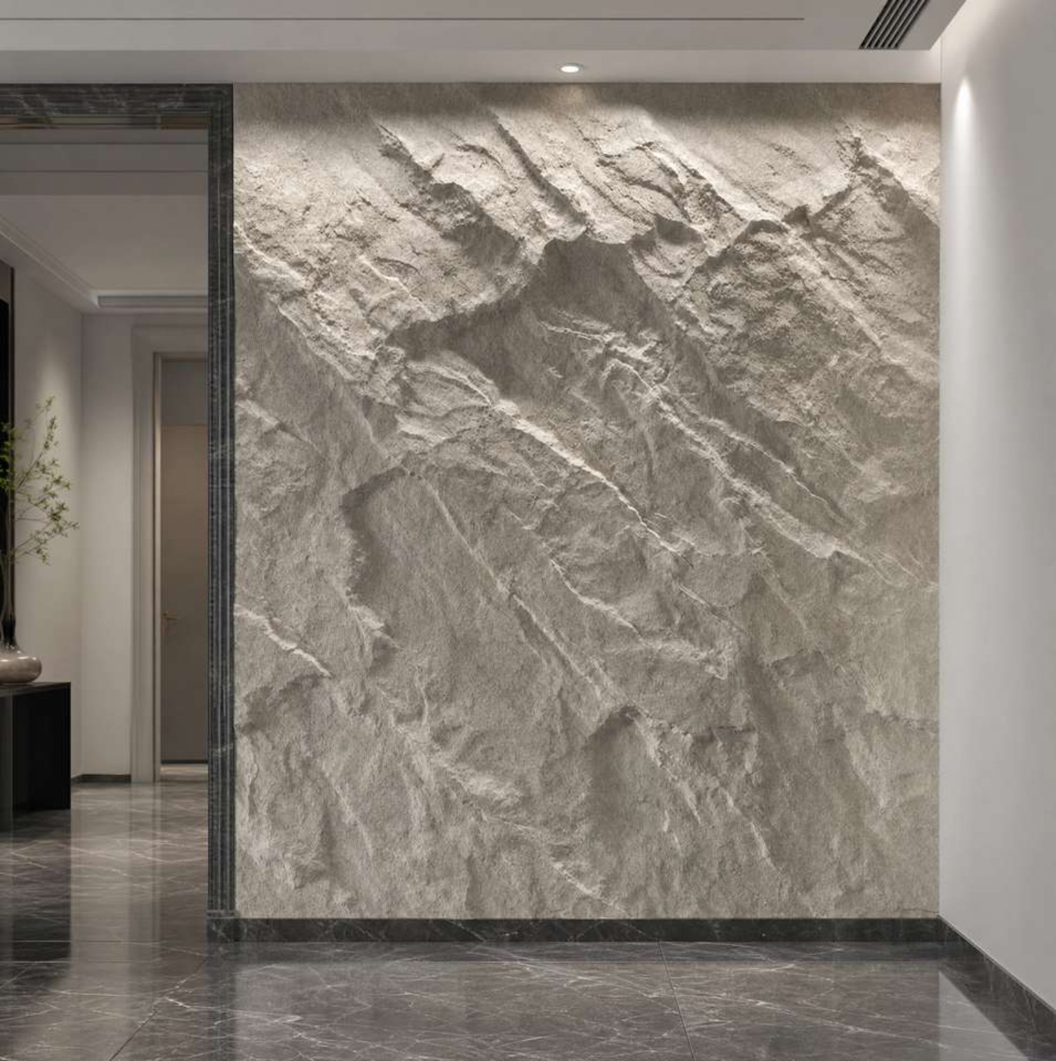 Stone wall
